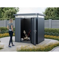 Metallgerätehaus 180×150 cm, Türhöhe: 173 cm, Dachlast: 150 kg/m², stabil, wetterfest, hochwertiges Metall-Gartenhaus für die sichere Aufbewahrung von Gartengeräten, Fahrrädern & mehr. Robuster Geräteschuppen mit langlebiger Stahlkonstruktion! Metallgerätehaus 180×150 cm, Türhöhe: 173 cm, Dachlast: 150 kg/m², stabil, wetterfest, hochwertiges Metall-Gartenhaus für die sichere Aufbewahrung von Gartengeräten, Fahrrädern & mehr. Robuster Geräteschuppen mit langlebiger Stahlkonstruktion!