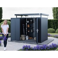 Metallgerätehaus 210×150 cm, Türhöhe: 173 cm, Dachlast: 150 kg/m², stabil, wetterfest, hochwertiges Metall-Gartenhaus für die sichere Aufbewahrung von Gartengeräten, Fahrrädern & mehr. Robuster Geräteschuppen mit langlebiger Stahlkonstruktion! Metallgerätehaus 210×150 cm, Türhöhe: 173 cm, Dachlast: 150 kg/m², stabil, wetterfest, hochwertiges Metall-Gartenhaus für die sichere Aufbewahrung von Gartengeräten, Fahrrädern & mehr. Robuster Geräteschuppen mit langlebiger Stahlkonstruktion!