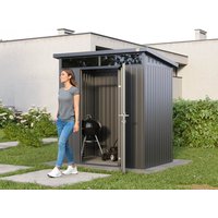 Metallgerätehaus 180×120 cm, Türhöhe: 173 cm, Dachlast: 150 kg/m², stabil, wetterfest, hochwertiges Metall-Gartenhaus für die sichere Aufbewahrung von Gartengeräten, Fahrrädern & mehr. Robuster Geräteschuppen mit langlebiger Stahlkonstruktion! Metallgerätehaus 180×120 cm, Türhöhe: 173 cm, Dachlast: 150 kg/m², stabil, wetterfest, hochwertiges Metall-Gartenhaus für die sichere Aufbewahrung von Gartengeräten, Fahrrädern & mehr. Robuster Geräteschuppen mit langlebiger Stahlkonstruktion!