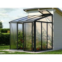 Anlehngewächshaus ELLA 33 , BxT: 199 x 194 cm, Gewächshaus mit 16 mm Doppelstegplatten, 1 Fenster, Einfachtür, Gewächshaus Aluminium, Tomatenhaus, Gartenhaus, Treibhaus, gewächshaus günstig, Glashaus Anlehngewächshaus ELLA 33 , BxT: 199 x 194 cm, Gewächshaus mit 16 mm Doppelstegplatten, 1 Fenster, Einfachtür, Gewächshaus Aluminium, Tomatenhaus, Gartenhaus, Treibhaus, gewächshaus günstig, Glashaus