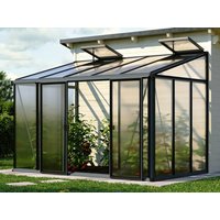 Gewächshaus ELLA 35 , BxT: 324 x 194 cm, Anlehngewächshaus mit 16 mm Doppelstegplatten, 2 Fenster, Einfachtür, Gewächshaus Aluminium, Tomatenhaus, Gartenhaus, Treibhaus, gewächshaus günstig, Glashaus Gewächshaus ELLA 35 , BxT: 324 x 194 cm, Anlehngewächshaus mit 16 mm Doppelstegplatten, 2 Fenster, Einfachtür, Gewächshaus Aluminium, Tomatenhaus, Gartenhaus, Treibhaus, gewächshaus günstig, Glashaus