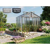 Gewächshaus HERA 3 263×199 cm, mit 16 mm Doppelstegplatten, 2 Fenster, Doppeltür, Gewächshaus Aluminium, Tomatenhaus, Gartenhaus, Treibhaus, Gewächshaus günstig, Glashaus Gewächshaus HERA 3 263×199 cm, mit 16 mm Doppelstegplatten, 2 Fenster, Doppeltür, Gewächshaus Aluminium, Tomatenhaus, Gartenhaus, Treibhaus, Gewächshaus günstig, Glashaus