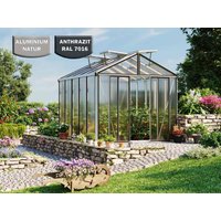 Gewächshaus HERA 5 263×325 cm, mit 16 mm Doppelstegplatten, 3 Fenster, Doppeltür, Gewächshaus Aluminium, Tomatenhaus, Gartenhaus, Treibhaus, Gewächshaus günstig, Glashaus Gewächshaus HERA 5 263×325 cm, mit 16 mm Doppelstegplatten, 3 Fenster, Doppeltür, Gewächshaus Aluminium, Tomatenhaus, Gartenhaus, Treibhaus, Gewächshaus günstig, Glashaus