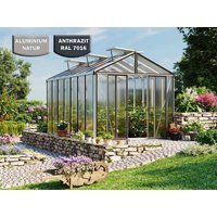 Gewächshaus HERA 8 263×514 cm, mit 16 mm Doppelstegplatten, 5 Fenster, Doppeltür, Gewächshaus Aluminium, Tomatenhaus, Gartenhaus, Treibhaus, Gewächshaus günstig, Glashaus Gewächshaus HERA 8 263×514 cm, mit 16 mm Doppelstegplatten, 5 Fenster, Doppeltür, Gewächshaus Aluminium, Tomatenhaus, Gartenhaus, Treibhaus, Gewächshaus günstig, Glashaus