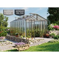Gewächshaus HERA 9 263×575 cm, mit 16 mm Doppelstegplatten, 5 Fenster, Doppeltür, Gewächshaus Aluminium, Tomatenhaus, Gartenhaus, Treibhaus, Gewächshaus günstig, Glashaus Gewächshaus HERA 9 263×575 cm, mit 16 mm Doppelstegplatten, 5 Fenster, Doppeltür, Gewächshaus Aluminium, Tomatenhaus, Gartenhaus, Treibhaus, Gewächshaus günstig, Glashaus