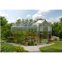 Gewächshaus 259 x 384 cm, 6 oder 8 mm, 3 Fenster, Doppeltür, Gewächshaus Aluminium, Tomatenhaus, Gartenhaus, Treibhaus, Gewächshaus günstig, Glashaus Gewächshaus 259 x 384 cm, 6 oder 8 mm, 3 Fenster, Doppeltür, Gewächshaus Aluminium, Tomatenhaus, Gartenhaus, Treibhaus, Gewächshaus günstig, Glashaus