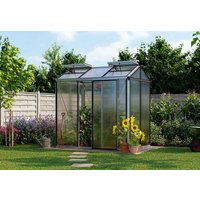 Gewächshaus URBAN 161 x 235 cm, mit 10 mm Doppelstegplatten, 2 Fenster, Einfachtür, Gewächshaus Aluminium, Tomatenhaus, Gartenhaus, Treibhaus, gewächshaus günstig, Glashaus Gewächshaus URBAN 161 x 235 cm, mit 10 mm Doppelstegplatten, 2 Fenster, Einfachtür, Gewächshaus Aluminium, Tomatenhaus, Gartenhaus, Treibhaus, gewächshaus günstig, Glashaus