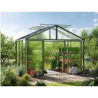 Gewächshaus ASTERIA 311×235 cm, 16 mm, 4 Fenster, Doppeltür, Gewächshaus Aluminium, Tomatenhaus, Gartenhaus, Treibhaus, gewächshaus günstig, Glashaus Gewächshaus ASTERIA 311×235 cm, 16 mm, 4 Fenster, Doppeltür, Gewächshaus Aluminium, Tomatenhaus, Gartenhaus, Treibhaus, gewächshaus günstig, Glashaus