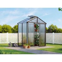 Gewächshaus COMPACT 199 x 137 cm, mit 10 oder 16 mm Doppelstegplatten, 1 Fenster, Einfachtür, Gewächshaus Aluminium, Tomatenhaus, Gartenhaus, Treibhaus, gewächshaus günstig, Glashaus Gewächshaus COMPACT 199 x 137 cm, mit 10 oder 16 mm Doppelstegplatten, 1 Fenster, Einfachtür, Gewächshaus Aluminium, Tomatenhaus, Gartenhaus, Treibhaus, gewächshaus günstig, Glashaus