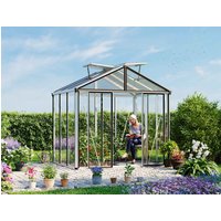 Gewächshaus HERA 263×199 cm, mit ESG Sicherheitsglas 4 mm, 2 Fenster, Doppeltür, Gewächshaus Aluminium, Tomatenhaus, Gartenhaus, Treibhaus, gewächshaus günstig, Glashaus Gewächshaus HERA 263×199 cm, mit ESG Sicherheitsglas 4 mm, 2 Fenster, Doppeltür, Gewächshaus Aluminium, Tomatenhaus, Gartenhaus, Treibhaus, gewächshaus günstig, Glashaus