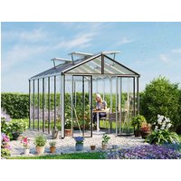 Gewächshaus HERA 263×388 cm, mit ESG Sicherheitsglas 4 mm, 4 Fenster, Doppeltür, Gewächshaus Aluminium, Tomatenhaus, Gartenhaus, Treibhaus, gewächshaus günstig, Glashaus Gewächshaus HERA 263×388 cm, mit ESG Sicherheitsglas 4 mm, 4 Fenster, Doppeltür, Gewächshaus Aluminium, Tomatenhaus, Gartenhaus, Treibhaus, gewächshaus günstig, Glashaus