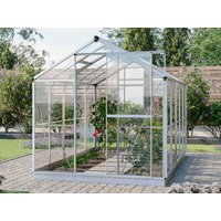 Gewächshaus Opal 192×317 cm, 4 mm ESG – Sicherheitsglas, 2 Fenster, Einfachtür, Gewächshaus Aluminium, Tomatenhaus, Gartenhaus, Treibhaus, Gewächshaus günstig, Glashaus Gewächshaus Opal 192×317 cm, 4 mm ESG – Sicherheitsglas, 2 Fenster, Einfachtür, Gewächshaus Aluminium, Tomatenhaus, Gartenhaus, Treibhaus, Gewächshaus günstig, Glashaus