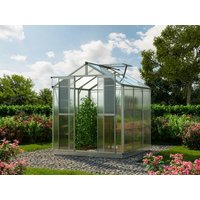 Gewächshaus 183 x 195 cm, 6 oder 8 mm, 1 Fenster, Doppeltür, Gewächshaus Aluminium, Tomatenhaus, Gartenhaus, Treibhaus, Gewächshaus günstig, Glashaus Gewächshaus 183 x 195 cm, 6 oder 8 mm, 1 Fenster, Doppeltür, Gewächshaus Aluminium, Tomatenhaus, Gartenhaus, Treibhaus, Gewächshaus günstig, Glashaus