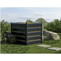 Komposter aus Aluminium, Größe: 110 x 110 cm, Höhe 100 cm, RAL 7016 Alu-Komposter, Metallkomposter extra starke Ausführung, 100% wartungsfrei Komposter aus Aluminium, Größe: 110 x 110 cm, Höhe 100 cm, RAL 7016 Alu-Komposter, Metallkomposter extra starke Ausführung, 100% wartungsfrei