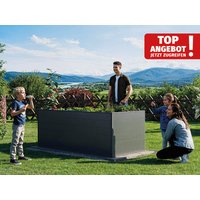 Hochbeet – Alu 195x99x77 cm, Made in Austria, wartungsfrei, mit Frühbeet erh., Hochbeet Bausatz, Hochbeet Metall, Hochbeet Aluminium Hochbeet – Alu 195x99x77 cm, Made in Austria, wartungsfrei, mit Frühbeet erh., Hochbeet Bausatz, Hochbeet Metall, Hochbeet Aluminium