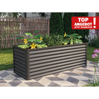 Hochbeet Stahl 190x70x65 cm – einfache Montage, ohne Innenfolie, wartungsarm und einem modernen Design, konstruiert in Österreich. Ideal für den modernen Garten – schnell montiert, dauerhaft schön ohne Streichen Hochbeet Stahl 190x70x65 cm – einfache Montage, ohne Innenfolie, wartungsarm und einem modernen Design, konstruiert in Österreich. Ideal für den modernen Garten – schnell montiert, dauerhaft schön ohne Streichen
