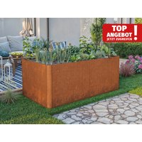 Hochbeet aus Cortenstahl 200x107x80 cm, Matgerialstärke 2 mm, Edelrost Hochbeet, Hochbeet Bausatz, Hochbeet Metall, Hochbeet Stahl Hochbeet aus Cortenstahl 200x107x80 cm, Matgerialstärke 2 mm, Edelrost Hochbeet, Hochbeet Bausatz, Hochbeet Metall, Hochbeet Stahl