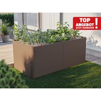 Hochbeet aus Stahl 190x100x80 cm, Matgerialstärke 2 mm, Edelrost Hochbeet, Hochbeet Bausatz, Hochbeet Metall, Hochbeet Stahl Hochbeet aus Stahl 190x100x80 cm, Matgerialstärke 2 mm, Edelrost Hochbeet, Hochbeet Bausatz, Hochbeet Metall, Hochbeet Stahl