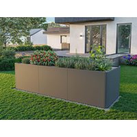 Hochbeet aus Stahl 300x80x80 cm, Matgerialstärke 2 mm, Edelrost Hochbeet, Hochbeet Bausatz, Hochbeet Metall, Hochbeet Stahl Hochbeet aus Stahl 300x80x80 cm, Matgerialstärke 2 mm, Edelrost Hochbeet, Hochbeet Bausatz, Hochbeet Metall, Hochbeet Stahl