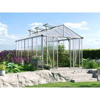 Gewächshaus 262×445 cm, 10 mm, 2 Fenster, Doppeltür, Gewächshaus Aluminium, Tomatenhaus, Gartenhaus, Treibhaus, Gewächshaus günstig, Glashaus Gewächshaus 262×445 cm, 10 mm, 2 Fenster, Doppeltür, Gewächshaus Aluminium, Tomatenhaus, Gartenhaus, Treibhaus, Gewächshaus günstig, Glashaus