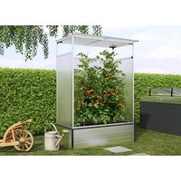 Tomatenhaus 148×87 cm, 8 mm Stegplatten, Höhe: 173 cm, ideales Tomatenüberdach Tomatenhaus 148×87 cm, 8 mm Stegplatten, Höhe: 173 cm, ideales Tomatenüberdach