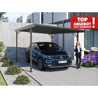 Stahl-Carport in Anthrazit, Überdachung für Ihr Auto mit ACP 3 mm Dacheindeckung, hochwertiges und stabiles Carport. Stahl-Carport in Anthrazit, Überdachung für Ihr Auto mit ACP 3 mm Dacheindeckung, hochwertiges und stabiles Carport.
