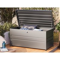 FREIZEITBOX 162x84x72 cm – Stilvolle Aufbewahrungsbox für den Garten: Ideale Gartenbox und Auflagenbox. Gerätebox in edlem Design. FREIZEITBOX 162x84x72 cm – Stilvolle Aufbewahrungsbox für den Garten: Ideale Gartenbox und Auflagenbox. Gerätebox in edlem Design.