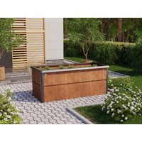 Hochtbeet aus Stahl 200x85x77 cm, mit Frühbeet erhältlich, Hochbeet Bausatz, Hochbeet Metall, Hochbeet selber bauen Hochtbeet aus Stahl 200x85x77 cm, mit Frühbeet erhältlich, Hochbeet Bausatz, Hochbeet Metall, Hochbeet selber bauen