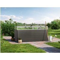 Hochbeet – Alu 195x77x77 cm, MADE IN AUSTRIA, wartungsfrei, 4 Farben, mit Frühbeet erh., Hochbeet Bausatz, Hochbeet Metall, Hochbeet Aluminium Hochbeet – Alu 195x77x77 cm, MADE IN AUSTRIA, wartungsfrei, 4 Farben, mit Frühbeet erh., Hochbeet Bausatz, Hochbeet Metall, Hochbeet Aluminium