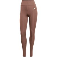 ADIDAS Damen Fitnesstight Optime Essentials 3-Streifen 7/8 braun | M — Bild 1