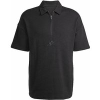 ADIDAS Herren Polo ALL SZN Waffelstrick schwarz | M — Bild 1