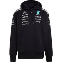 ADIDAS Herren Kapuzenjacke Mercedes AMG Petronas Formula1 Team Driver schwarz | XL — Bild 1