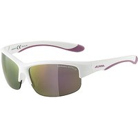 ALPINA Kinder Radbrille Flexxy Youth HR weiss