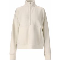 ATHLECIA Damen Sweater Jillnana Half Zip creme | 42