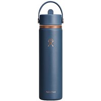 HYDRO FLASK Trinkflasche Wide Mouth Flex Straw Cap Arc Col Isoliert (Limited Edition) 710ml dunkelblau — Bild 1