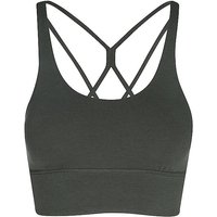 MANDALA Damen Sport-BH New Studio Medium Support dunkelgrün | S — Bild 1