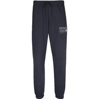 NEW BALANCE Herren Jogginghose Reimaginet Graphic Fleece dunkelblau | M — Bild 1