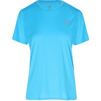 NEW BALANCE Damen Laufshirt Sport Essential blau | XS — Bild 1