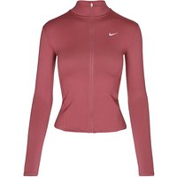 NIKE Damen Fitnessjacke One Fitted beere | L — Bild 1