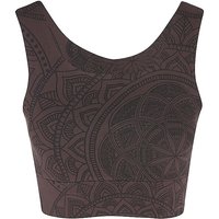 SPIRIT OF OM Damen Sport-BH Hatha Guna braun | M — Bild 1