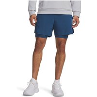 UNDER ARMOUR Herren Fitnessshorts UA Vanish Elite 2in1 dunkelblau | M — Bild 1