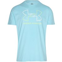 UNDER ARMOUR Herren T-Shirt UA Foundation hellblau | M — Bild 1