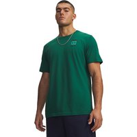 UNDER ARMOUR Herren T-Shirt UA Box Wordmark Logo dunkelgrün | L — Bild 1