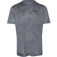 UNDER ARMOUR Herren Fitnessshirt UA TechTM Vent Jacquard grau | L — Bild 1