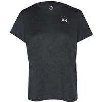 UNDER ARMOUR Damen Fitnessshirt UA Tech™ Pixelate schwarz | L — Bild 1