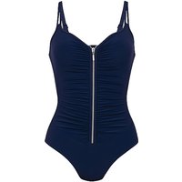ANITA Damen Badeanzug Tribal Monotones dunkelblau | 48C