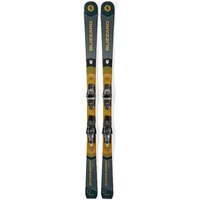 BLIZZARD Pistenski Set Stormbird 80 TI + TP11 Light Demo dunkelgrün | 170