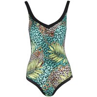 CHARMLINE Damen Badeanzug dunkelgrün | 48B