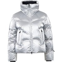SPORTALM Damen Daunen Skijacke in trendiger Metallicoptik hellgrau | 42