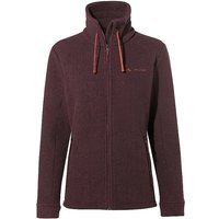VAUDE Damen Fleecejacke Skomer dunkelrot | 44